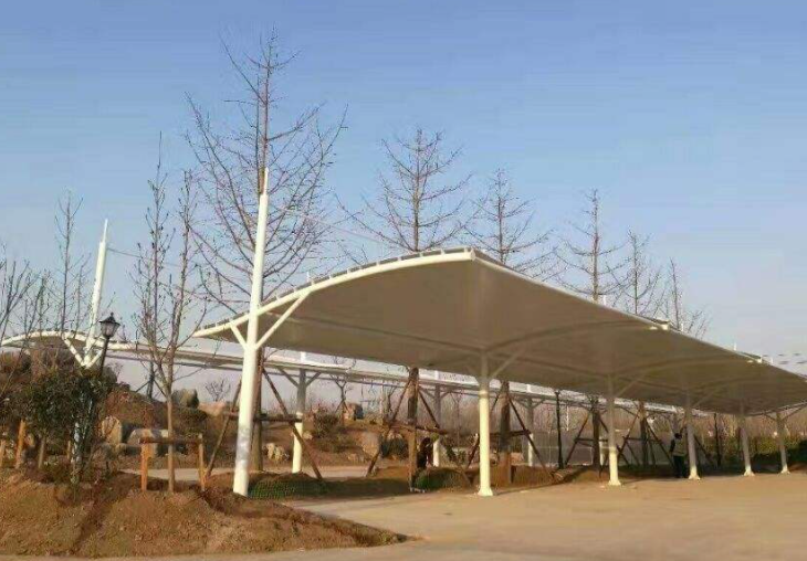 安徽膜結構車棚廠膜結構車棚怎么制作？