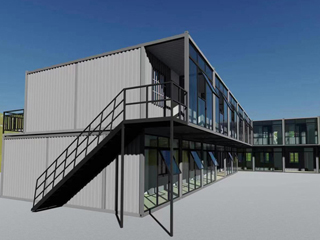 客戶創意集裝箱效果圖